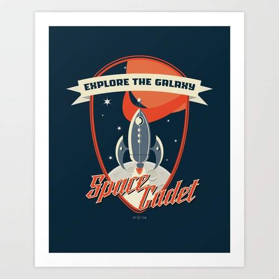 Space Cadet Art Print