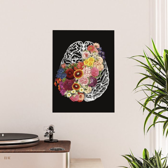Love Your Brain Poster by Tobe Fonseca