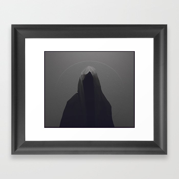 Darkness Framed Art Print