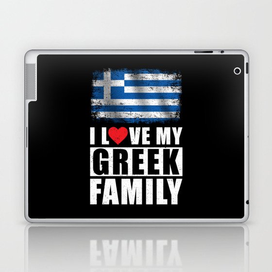 Greek Family Laptop & iPad Skin
