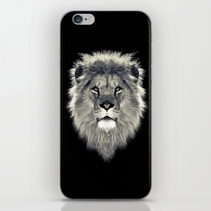Lion Portrait iPhone Skin
