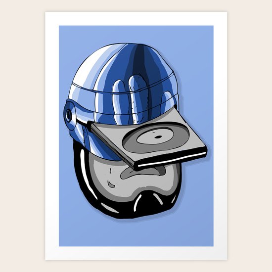 Robodisc Art Print