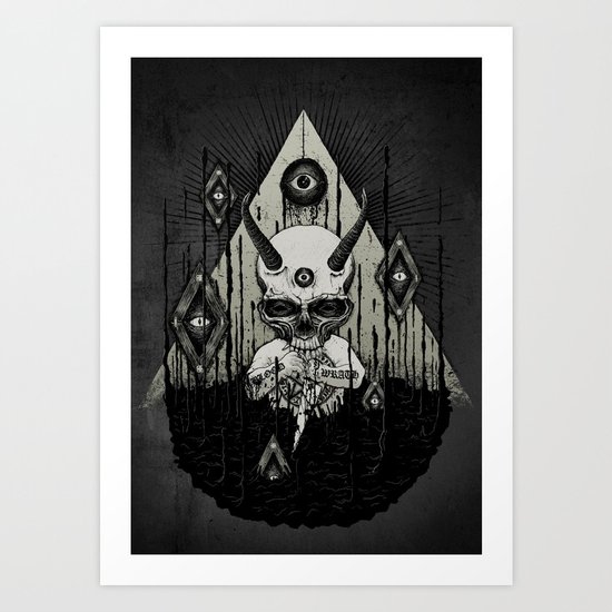 The Lake Art Print