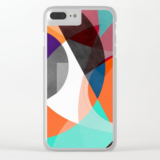Abstract 2017 004 Clear iPhone Case