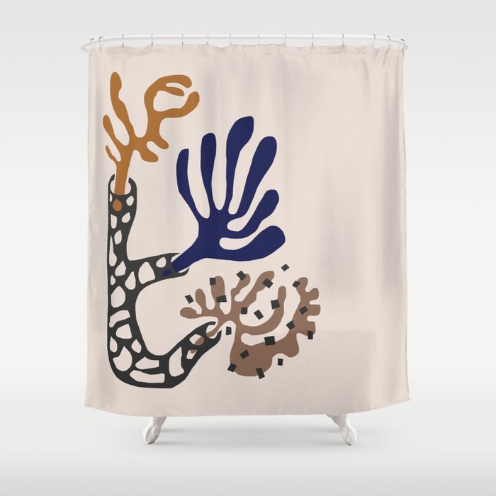 Plant Composition II Shower Curtain