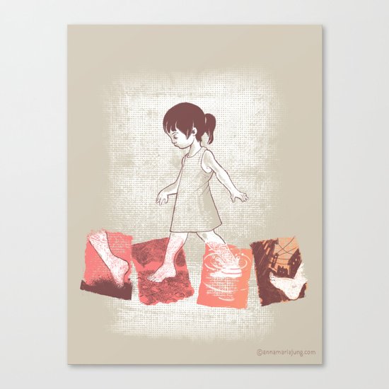 It's a long way home Canvas Print