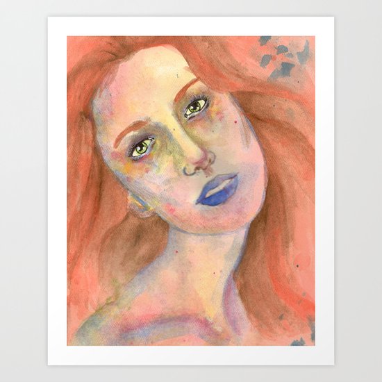 Anna Sun Art Print