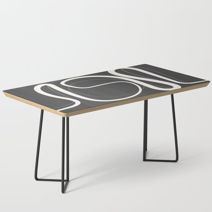 Minimalist Abstract Line Art 05-02 Coffee Table