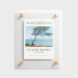 Claude Monet Antibes Art Exhibition Floating Acrylic Print