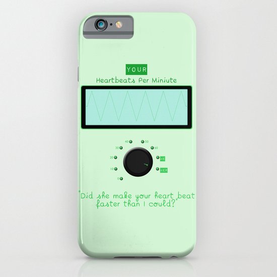 Heart beats per minute iPhone & iPod Case