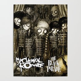 my chemical romance cartoon 2021 Poster