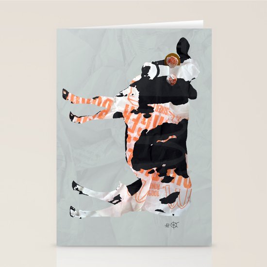 Kuh Collage Stationery Cards
