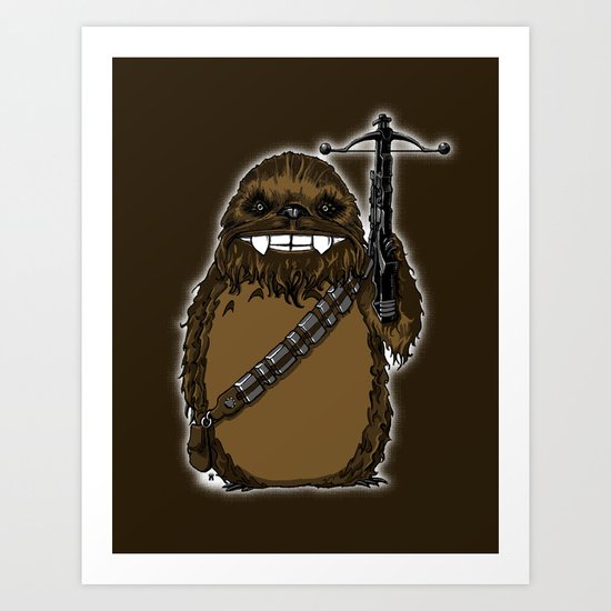 Chewtoro Art Print