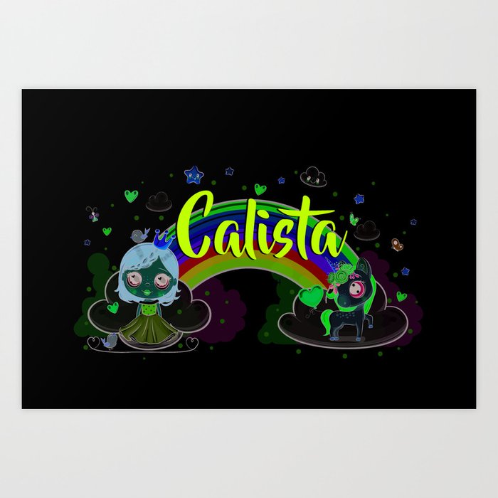 Calista BTL Art Print