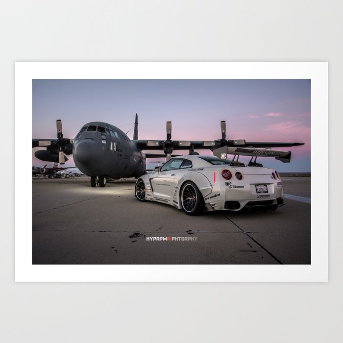 Nissan GT-R Vision Skyline Concept Poster Print