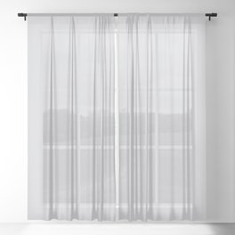 Empire State Gray Sheer Curtain