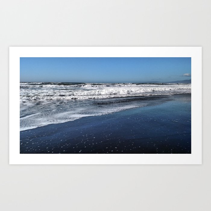 Feet in the Pacific Art Print