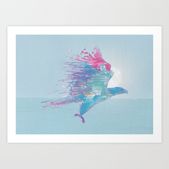 Turbulence Art Print