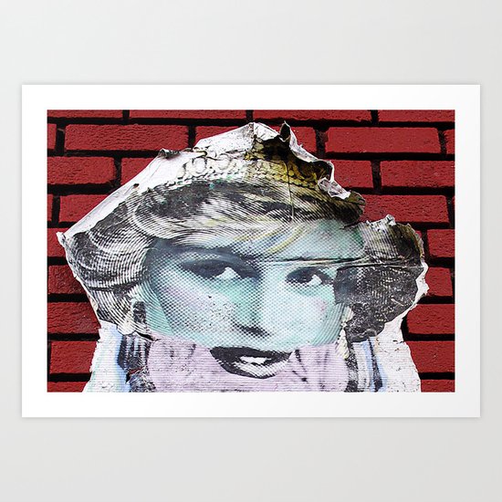 Paper Princess Art Print