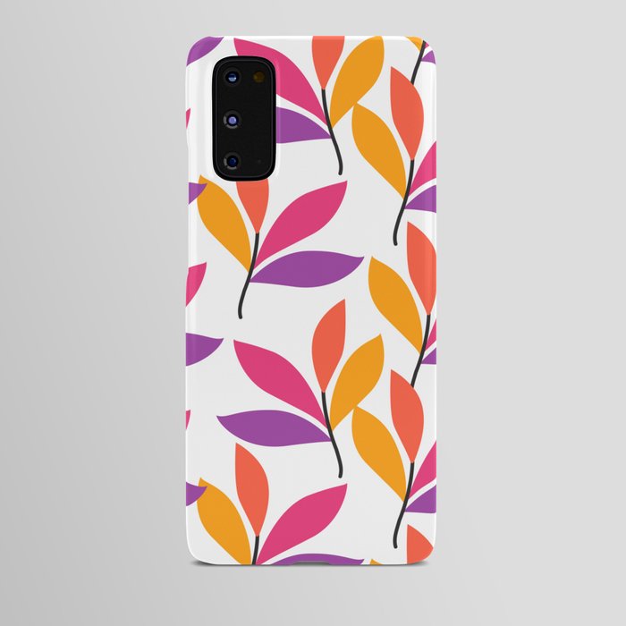 Multicolor leaves pattern! Android Case