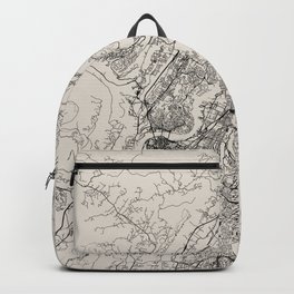 USA, Chattanooga Black&White Map -  Backpack | Iphone, Pillows, Usa, Metal, Region, Case, America, Him, Small, Her 