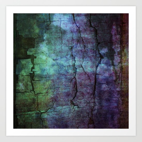 cracked Earth Art Print