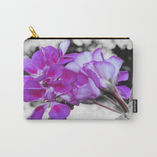fuchsia flOWERS Carry-All Pouch