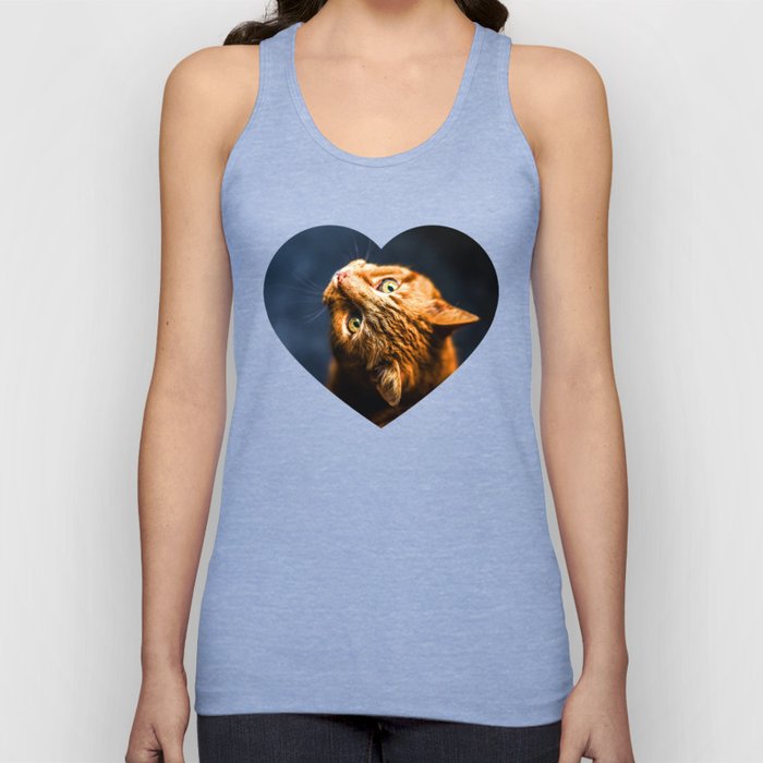 Ginger kitty cat Tank Top