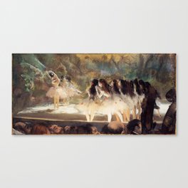 Ballet At The Paris Op Ra 1877 78 By Edgar Degas | Reproduction | Famous French Painter Canvas Print