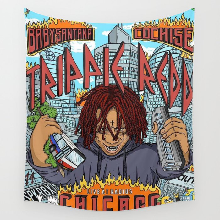 Trippie redd wall hotsell tapestry