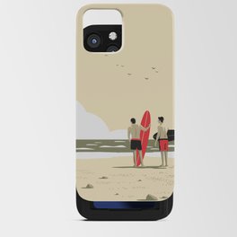 Waiting for the wave iPhone Card Case
