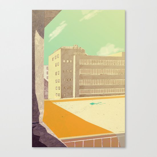 window view Canvas Print