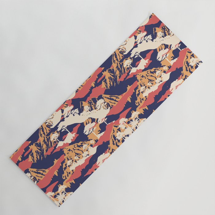 Tropical Forest Camo Yoga Mat