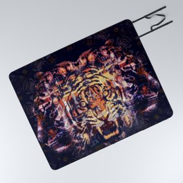 Tiger Trinity  Picnic Blanket