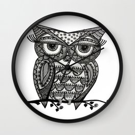 Owl Wall Clock