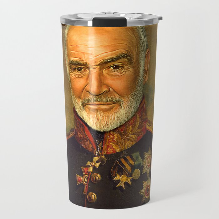 Sir Sean Connery - replaceface Travel Mug
