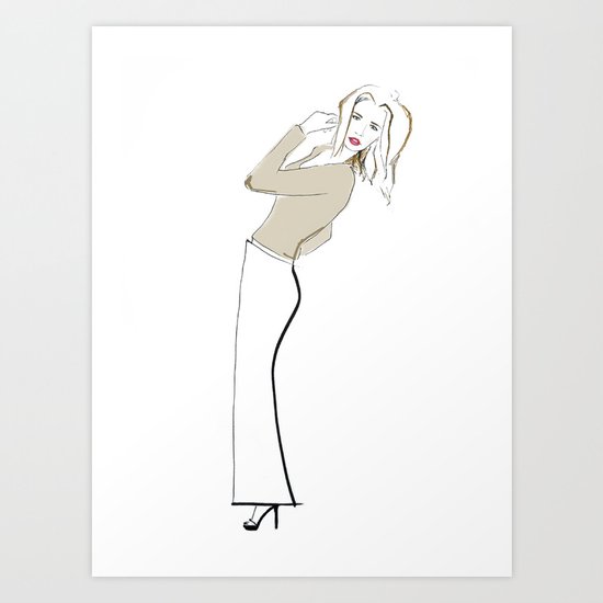 Gabriele Art Print