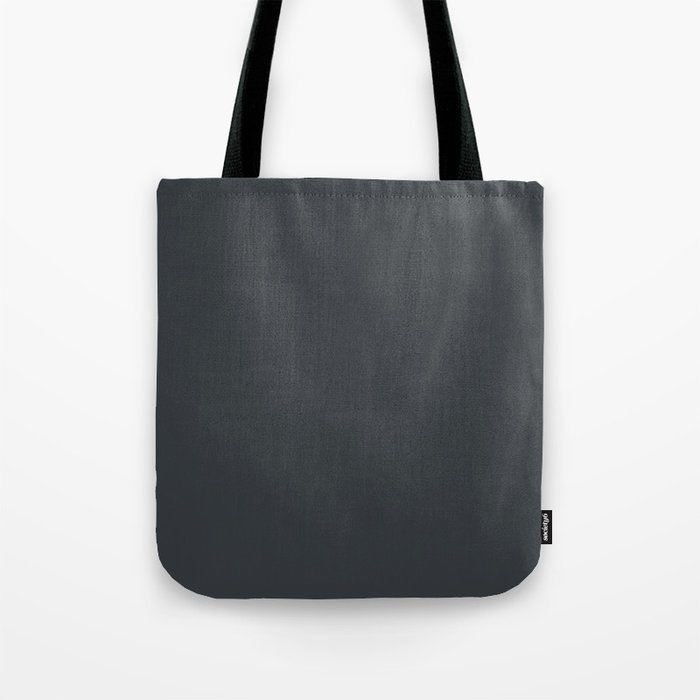 Soot Solid Color Tote Bag
