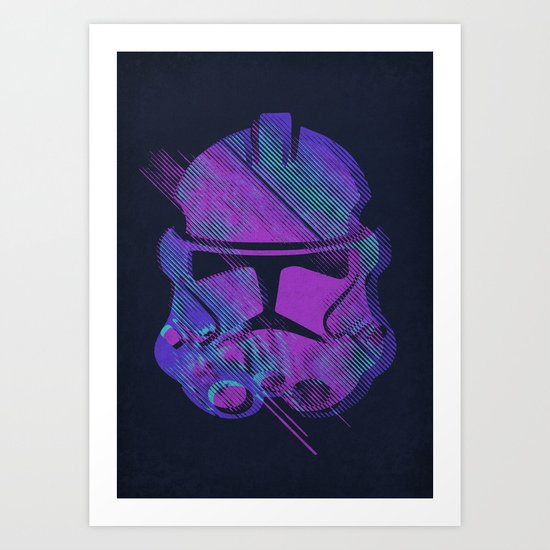 Splash Trooper Art Print