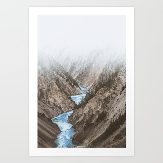 Yellowstone National Park, USA Art Print