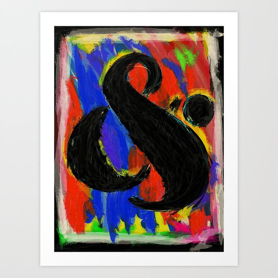 Ampersand Number 2 Art Print