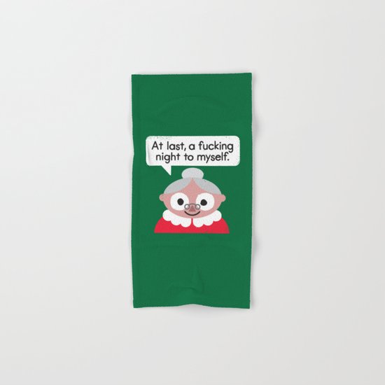 The Claus Come Out Hand & Bath Towel