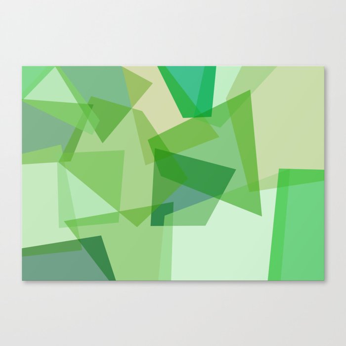 Geometric Shades 4 Canvas Print