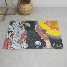 Hang A Louie After The Wormhole Area & Throw Rug