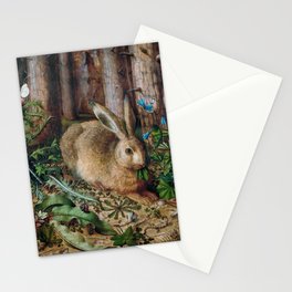 A Hare in the Forest  Stationery Card
