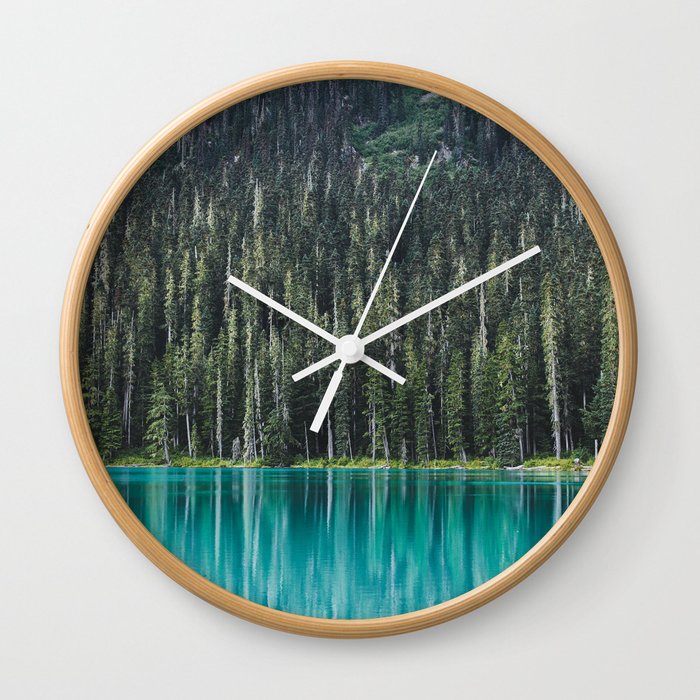 Joffre Lake Wall Clock