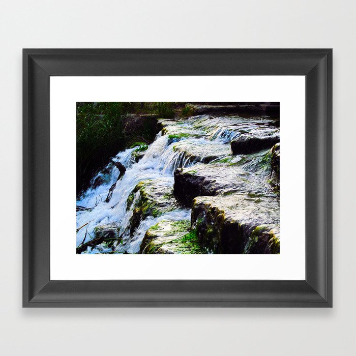 Waterfall Framed Art Print