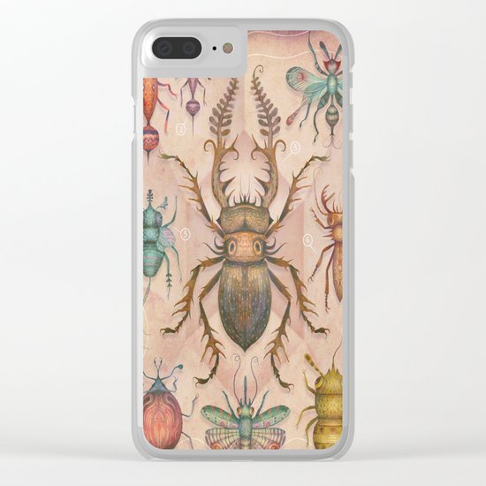 Entomology Tab. I Clear iPhone Case