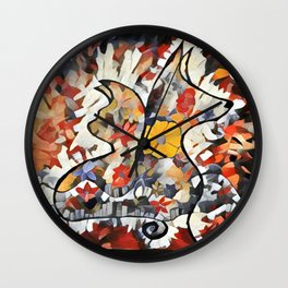 C and D Lovers 2 Wall Clock