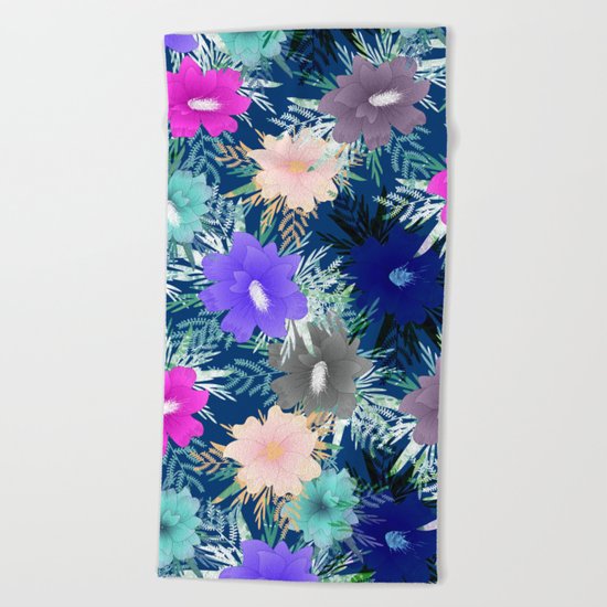 Floral #2 Beach Towel